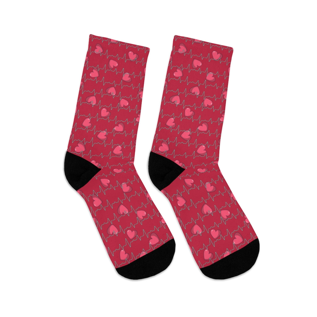 ECG Socks — full pair, unworn