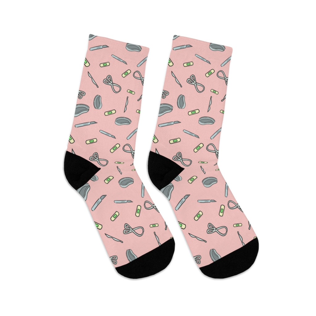 Surgery Socks — full pair, unworn