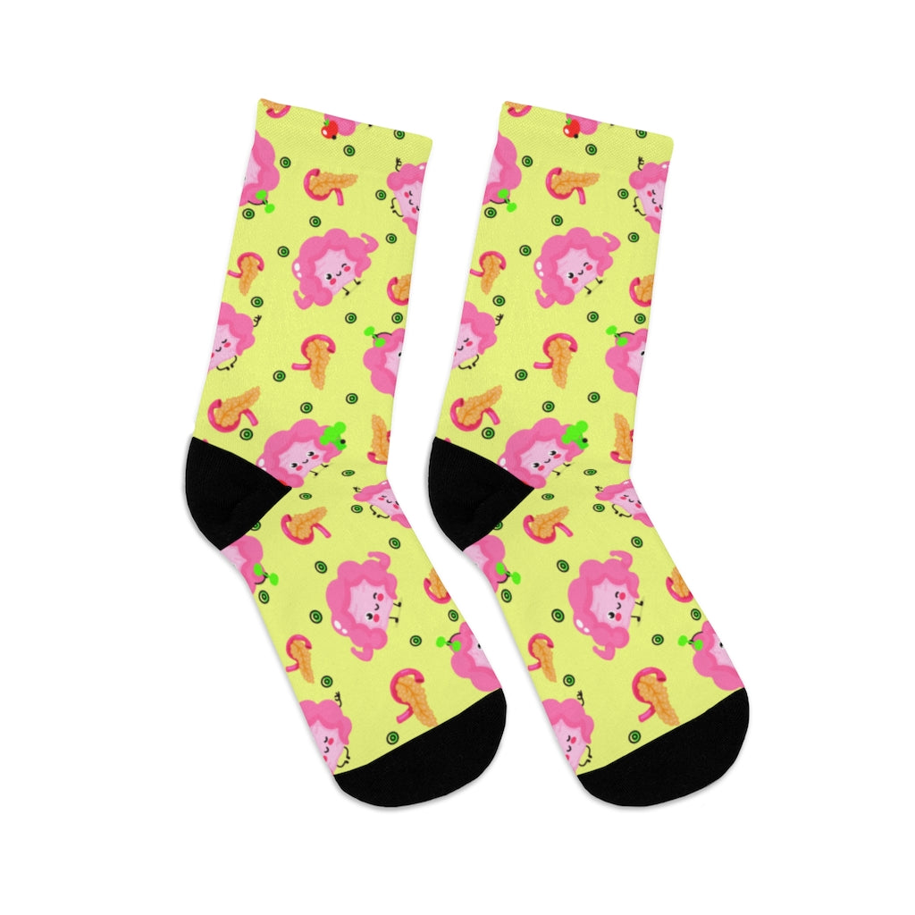 Intestine Socks — full pair, unworn
