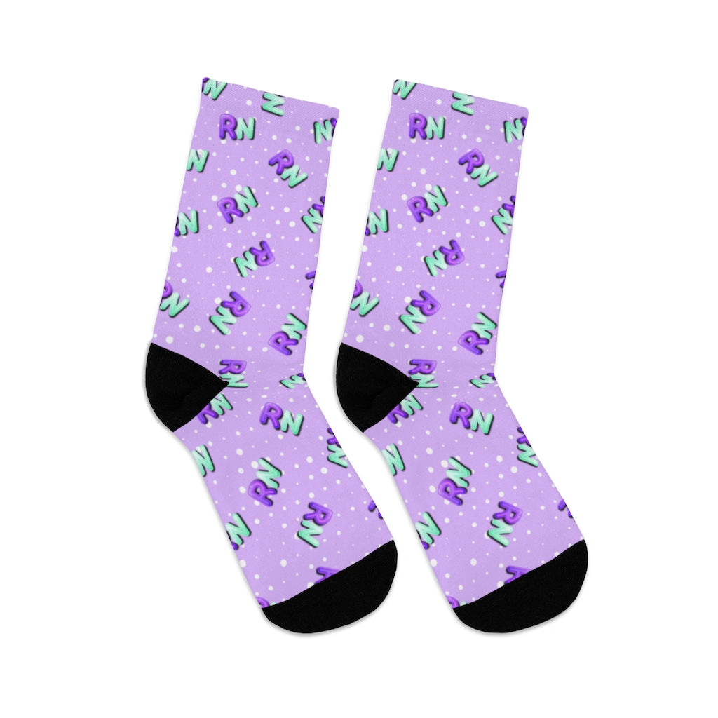 RN Socks — full pair, unworn