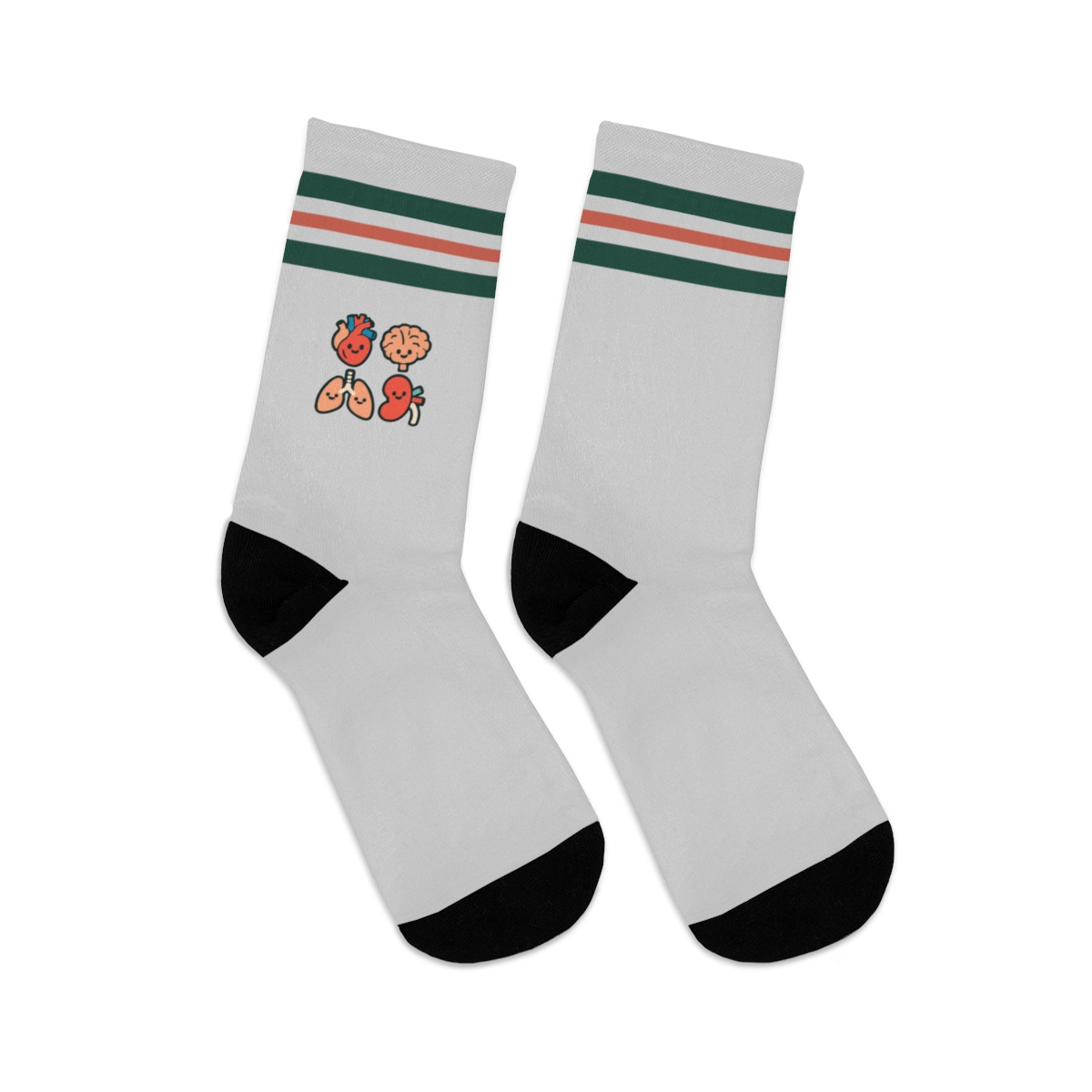 All Organs Socks - Club Edition — side detail
