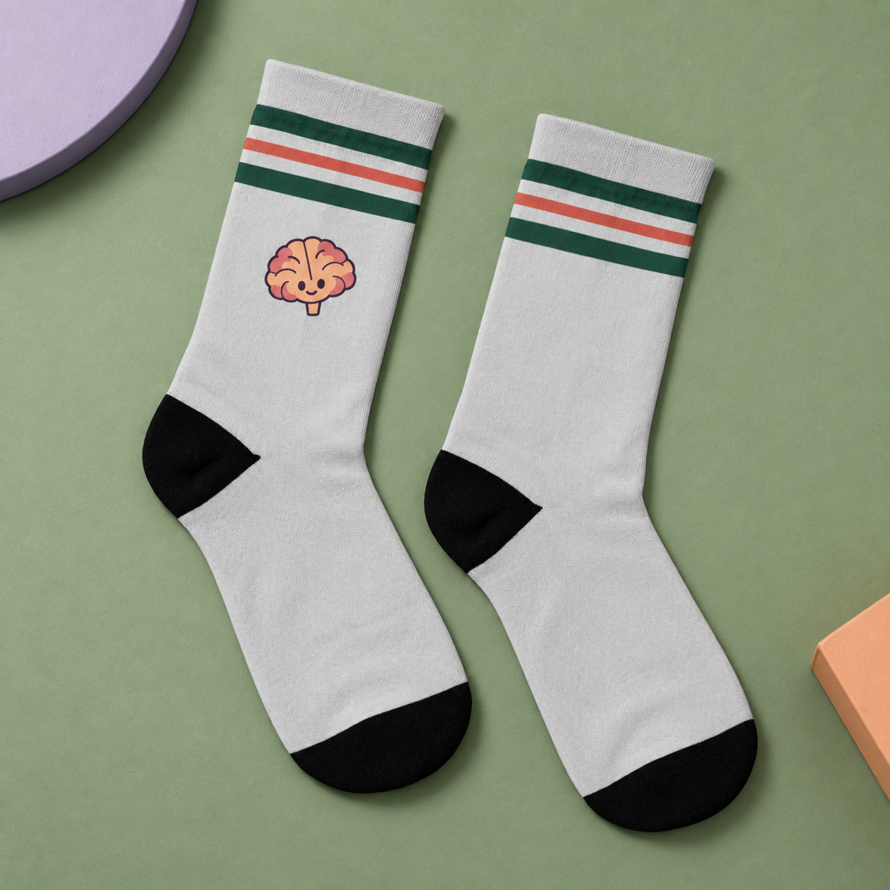 Brain Socks - Club Edition — studio view
