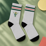 Caduceus Socks - Club Edition — studio view