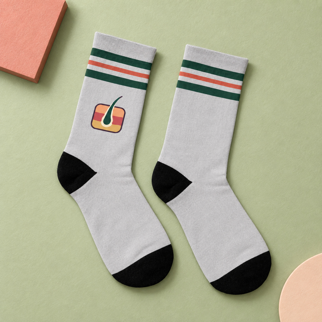 Derm Socks - Club Edition — studio view