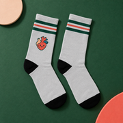 Heart Socks - Club Edition — studio view