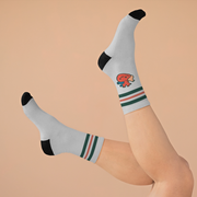 Heart Socks - Club Edition — on foot
