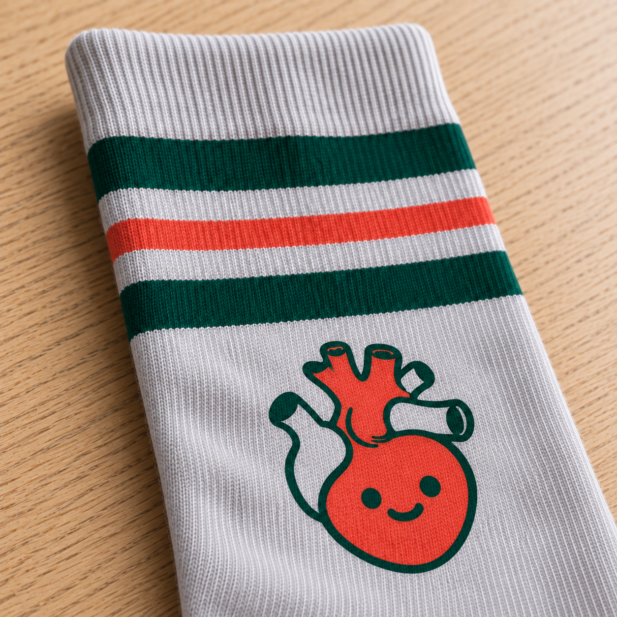 Heart Socks - Club Edition — close-up