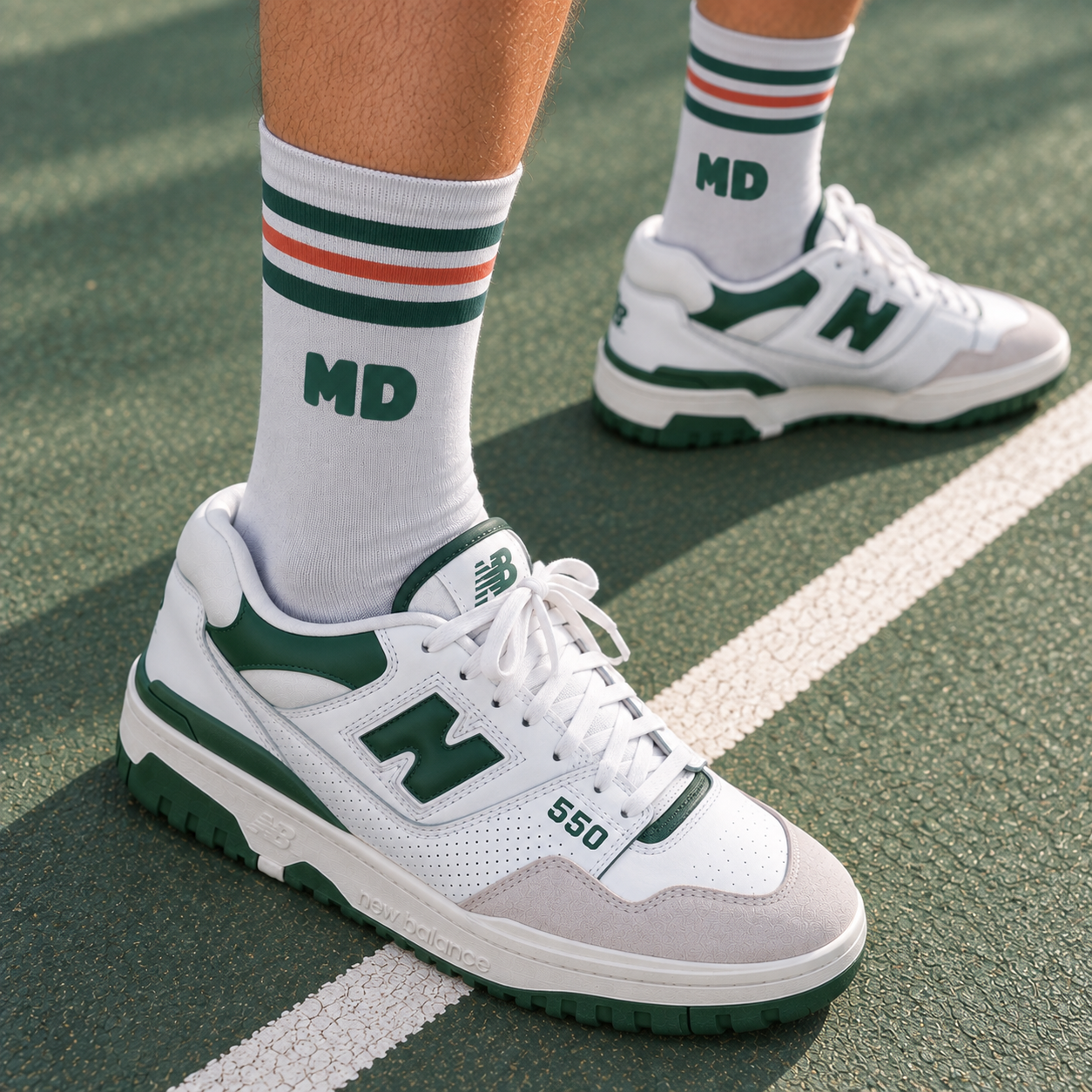 MD Socks - Club Edition — on foot