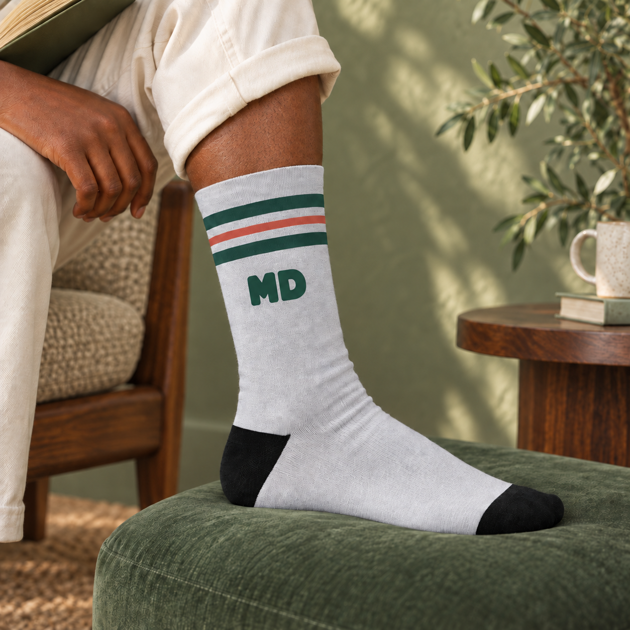 MD Socks - Club Edition — on foot