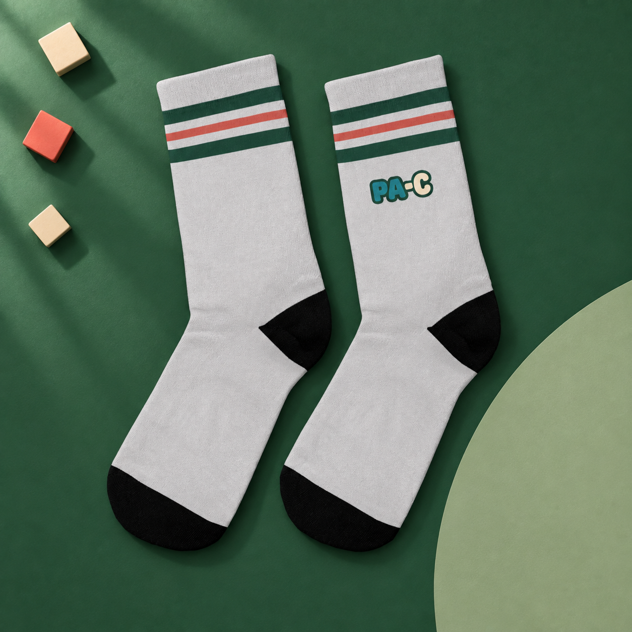PA-C Socks - Club Edition — studio view