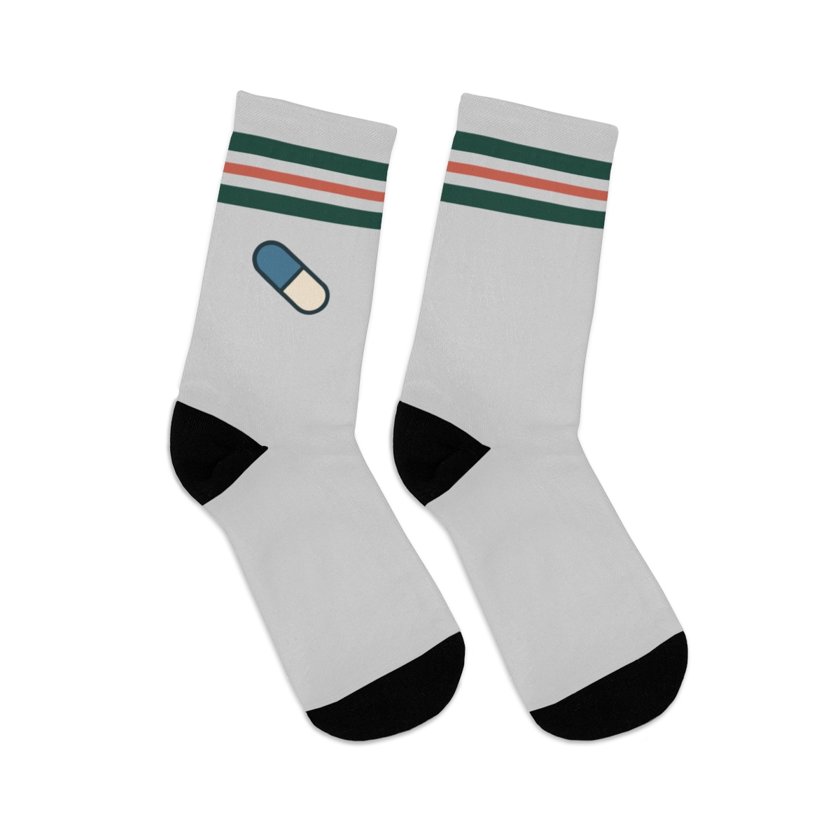 Pill Socks - Club Edition — side detail