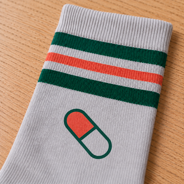 Pill Socks - Club Edition — close-up