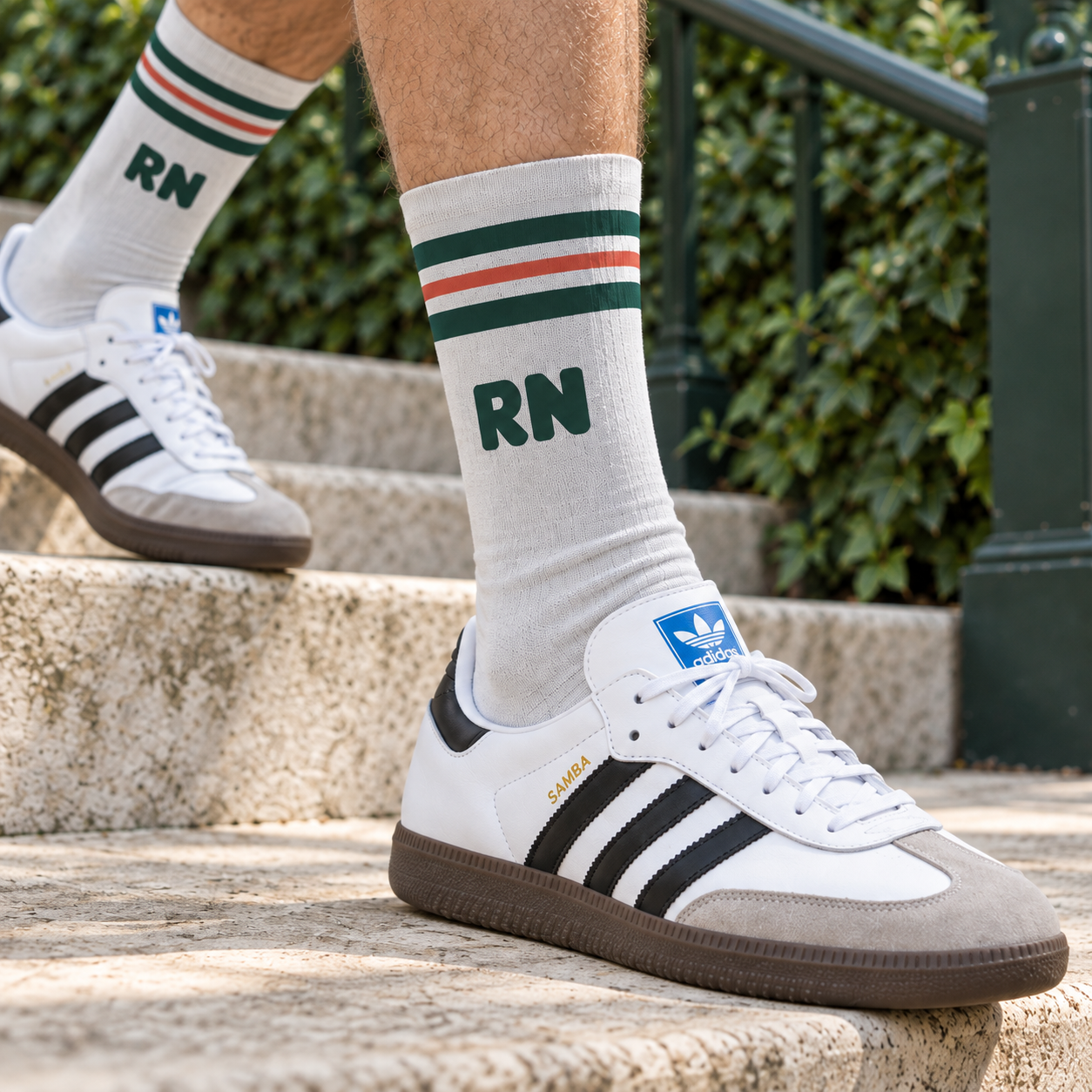 RN Socks - Club Edition — on foot