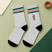 Rod of Asclepius Socks - Club Edition — studio view