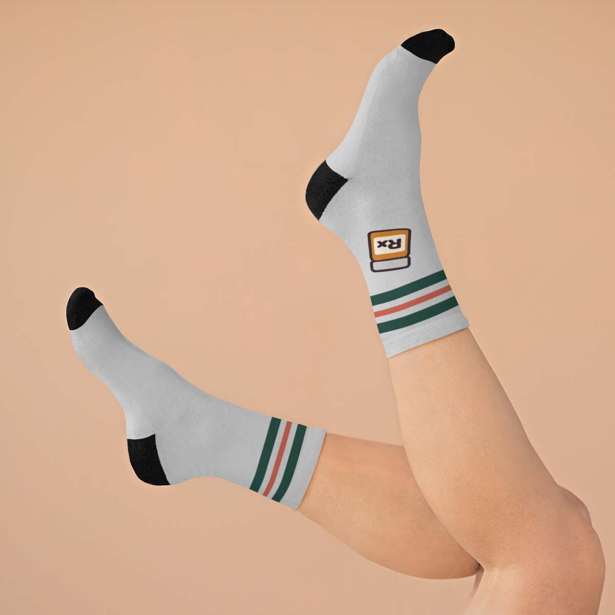 Rx Socks - Club Edition — on foot