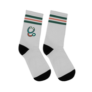 Stethoscope Socks - Club Edition — side detail