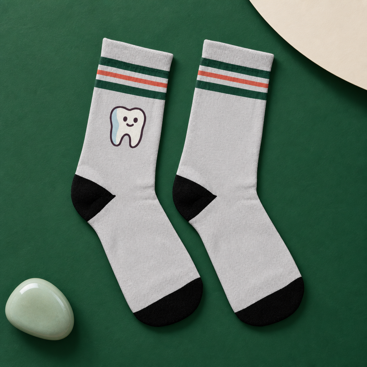 Tooth Socks - Club Edition — studio view