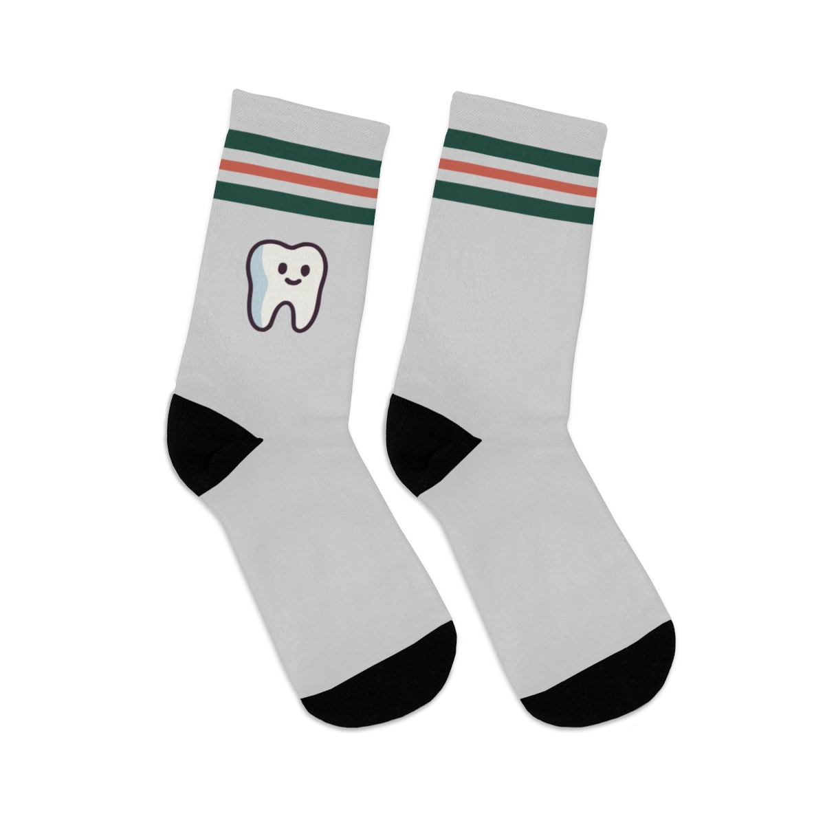 Tooth Socks - Club Edition — side detail