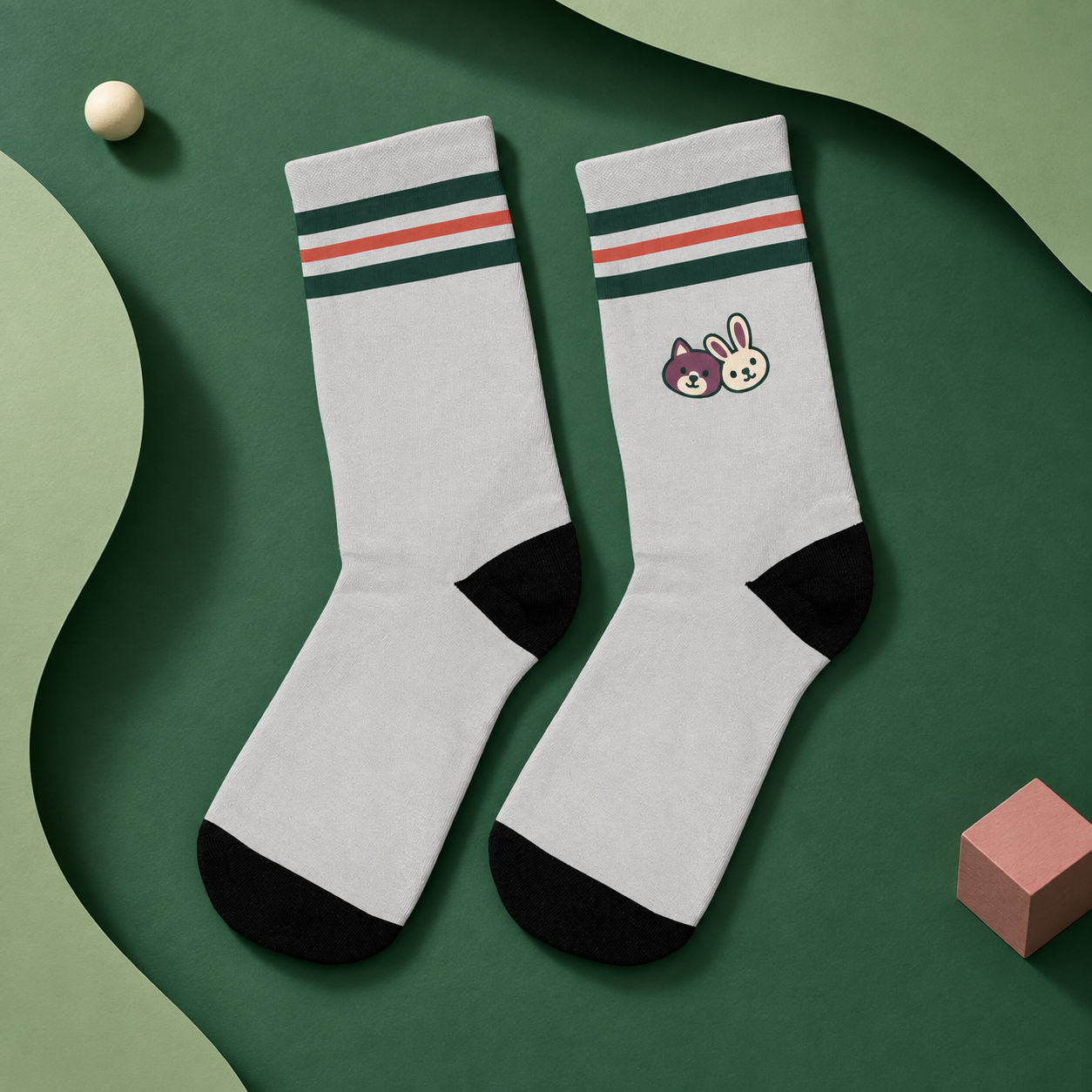 Veterinary Socks - Club Edition — studio view
