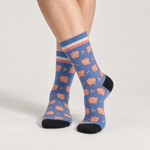Brain Socks — on foot