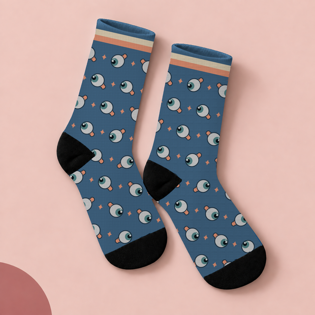 Eye Socks — studio view