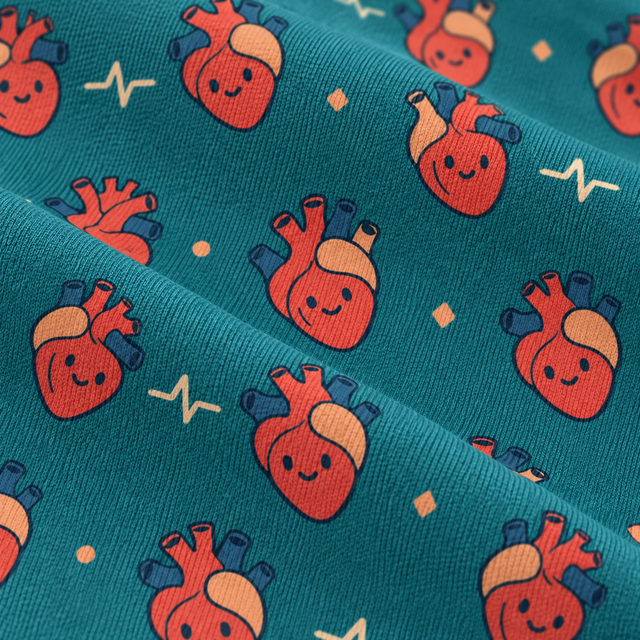 Heart Socks — close-up