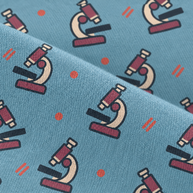Microscope Socks — close-up