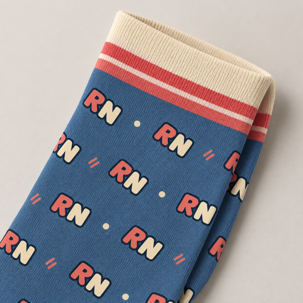 RN Socks — close-up