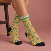 Surgical Cap Socks — on foot