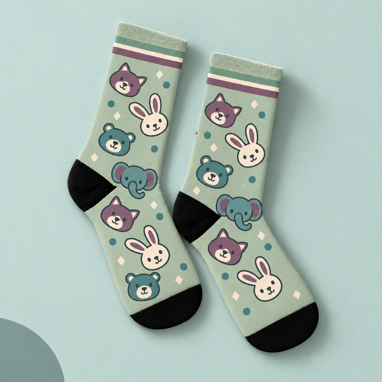 Veterinary Socks — studio view